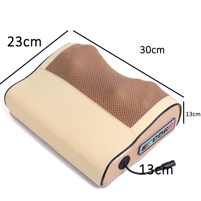 8D Infrared Neck & Back Massager Pillow