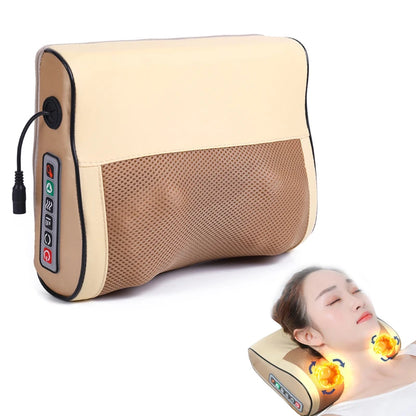 8D Infrared Neck & Back Massager Pillow