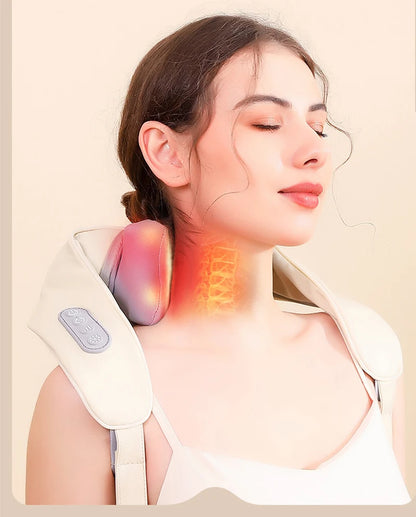 Shiatsu Neck & Shoulder Massager Shawl with Heat
